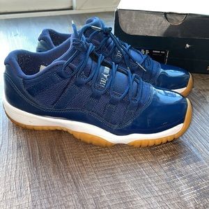 Jordan 11 Retro Low “Navy Gum”